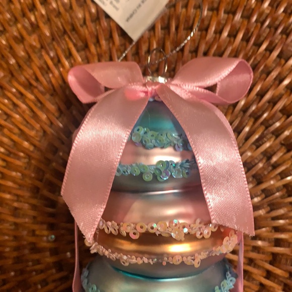 Macaron Trio Hanging Ornament by Gerson NWT - Picture 4 of 14